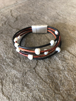Multi-Strand Pearl Bracelet