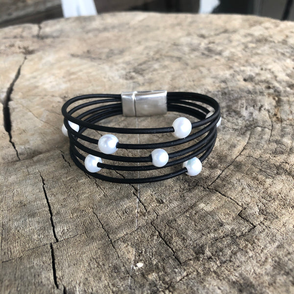 Multi-Strand Pearl Bracelet